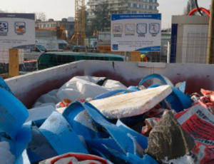 Les solutions Veolia pour l'enlèvement de déchets de travaux importants