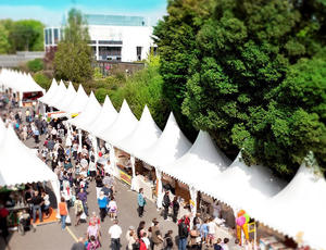 Le parc des expositions de Nantes recourt aux prestation des nettoiement de Veolia à l’issue de certaines manifestations ©Exponantes