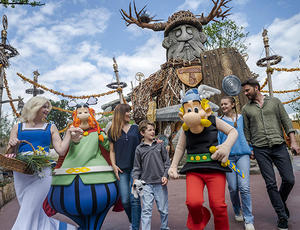 Le Parc Astérix ambitionne d’atteindre zéro déchet non trié avec l’aide de Veolia qui intervient en gestion déléguée