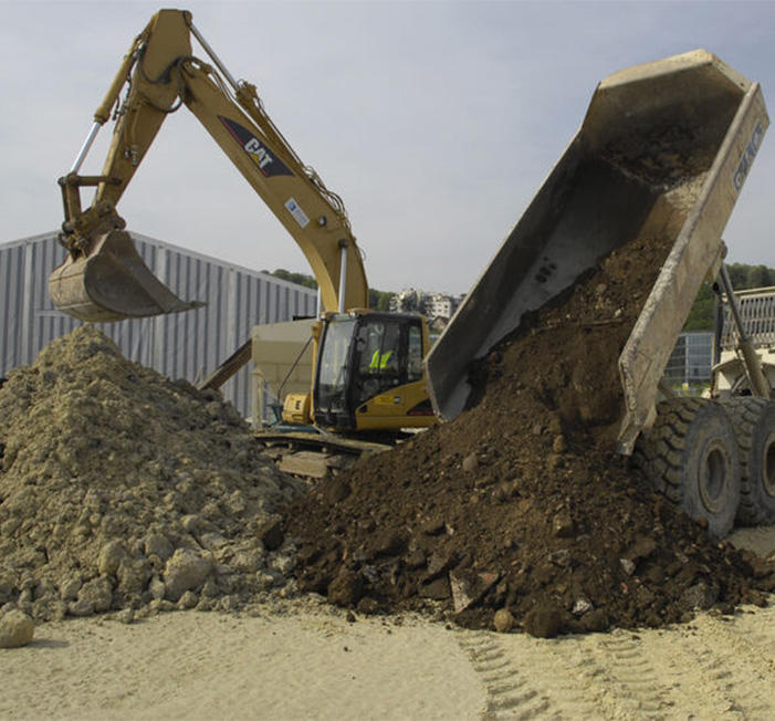 Dépollution des sols sur un site industriel