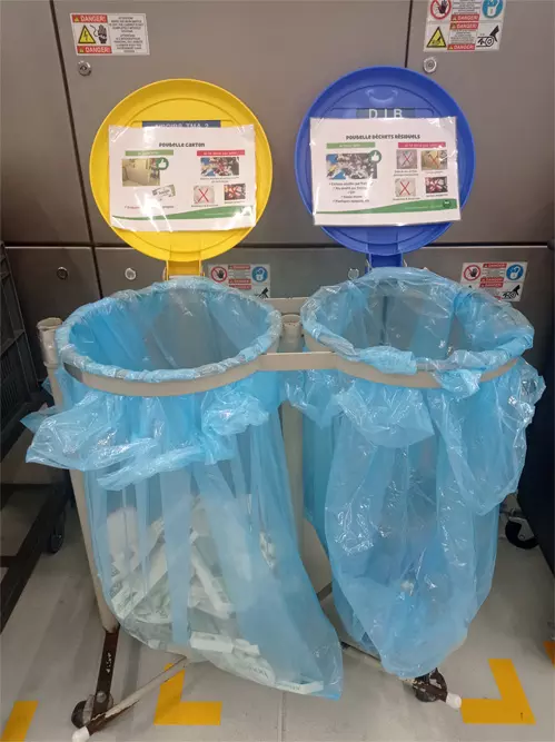 Les salariés de Boursin ont proposé à Veolia de réutiliser les sacs d’emballage de leurs fournisseurs pour le tri à la source