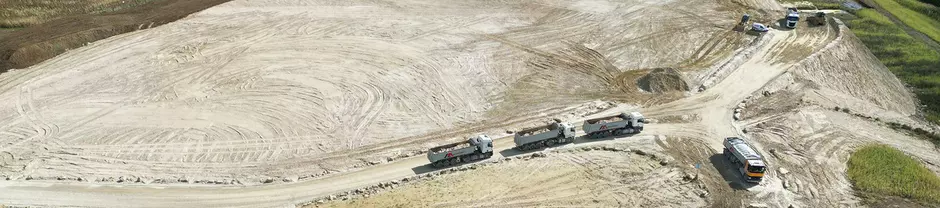 Veolia valorise les déblais inertes de vos chantiers sur des projets de réhabilitation et de renaturation de sites naturels.