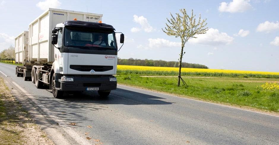 Camion de collecte