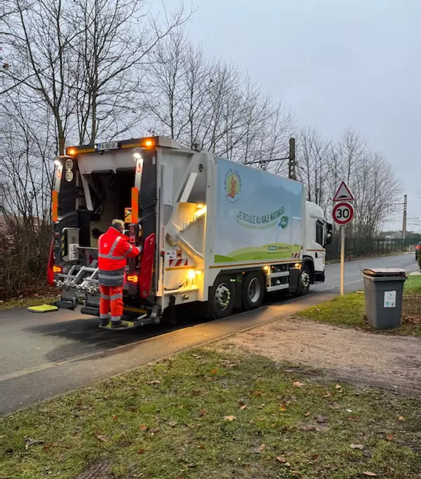 Camion de collecte