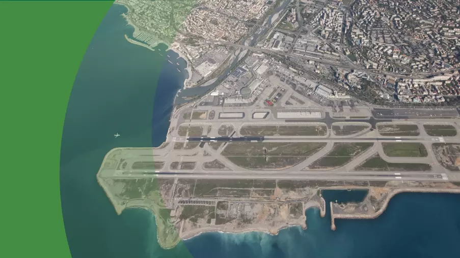 Veolia accompagne l’aéroport Nice Côte d’Azur dans la gestion de ses déchets pour une valorisation maximale.