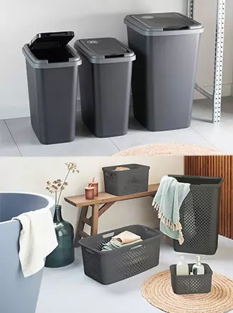 Sundis conçoit et fabrique ses boîtes de rangement à partir de plastique recyclé post consommation (PCR) régénéré par Veolia
