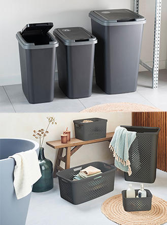 Sundis conçoit et fabrique ses boîtes de rangement à partir de plastique recyclé post consommation (PCR) régénéré par Veolia