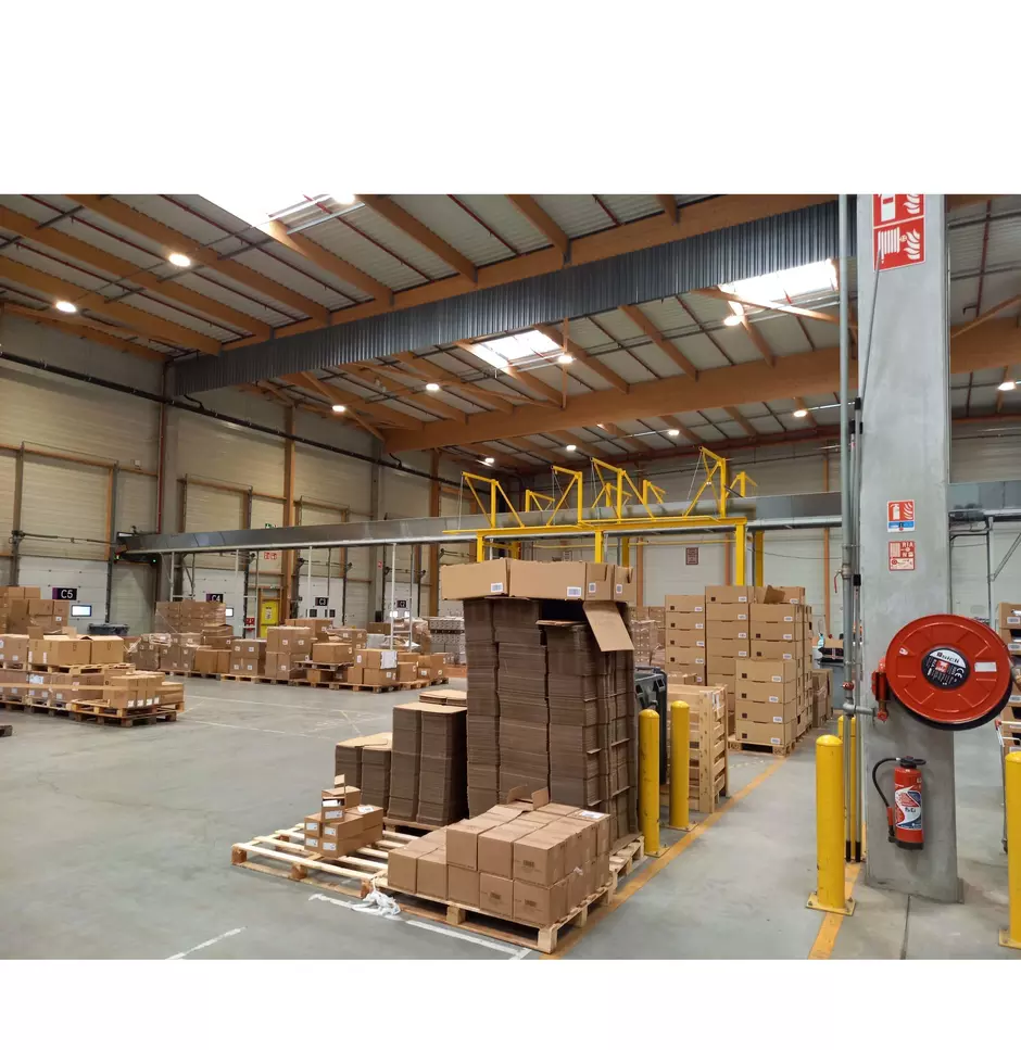 Le carton constitue le flux de déchets le plus important engendré sur la plateforme logistique de Weldom, dans l’Oise. 
